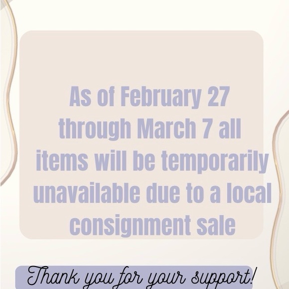 Unavailable Notice Sign - Picture 1 of 1